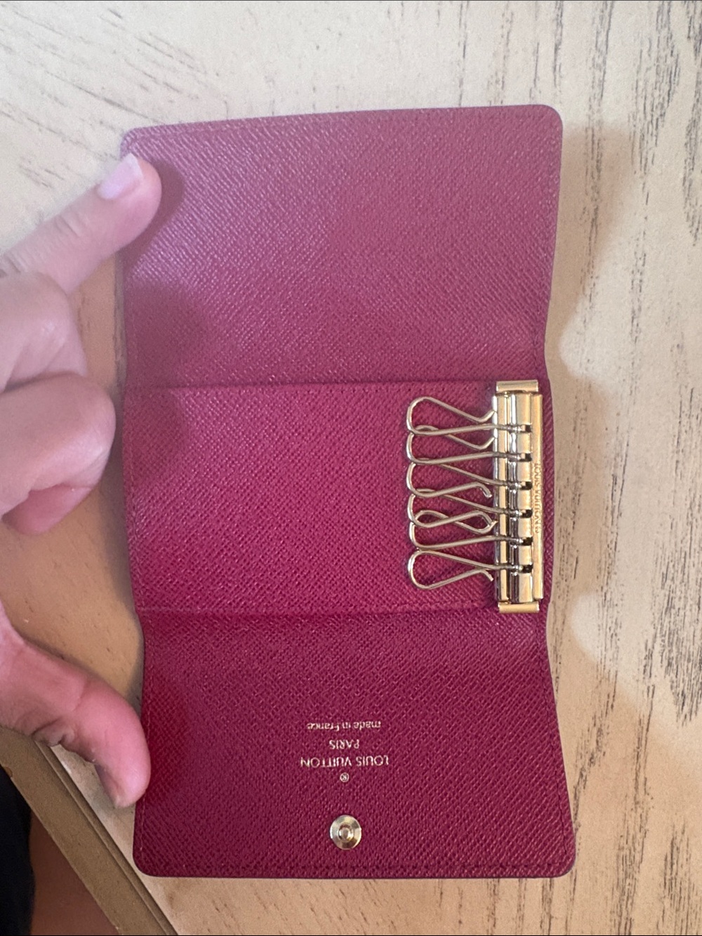 Louis Vuitton Dark Brown Monogram Key Holder - Picture 8 of 10